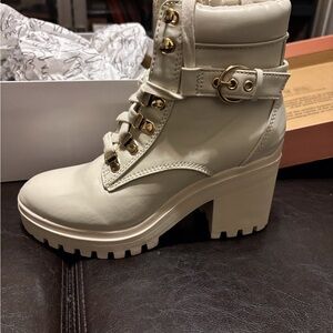 Wild Pair Women's Winter & Rain Boots - Cream